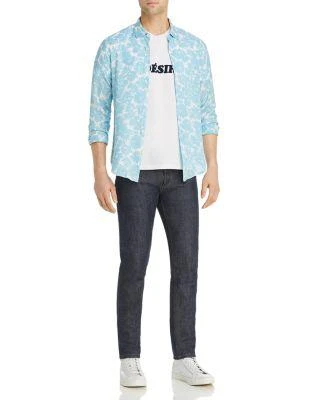 商品Sandro|Flower Slim Fit Shirt - 100% Exclusive,价格¥657,第3张图片详细描述