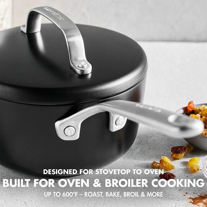 商品Greenpan|GP5 2 Qt Saucepan and Lid,价格¥819,第2张图片详细描述