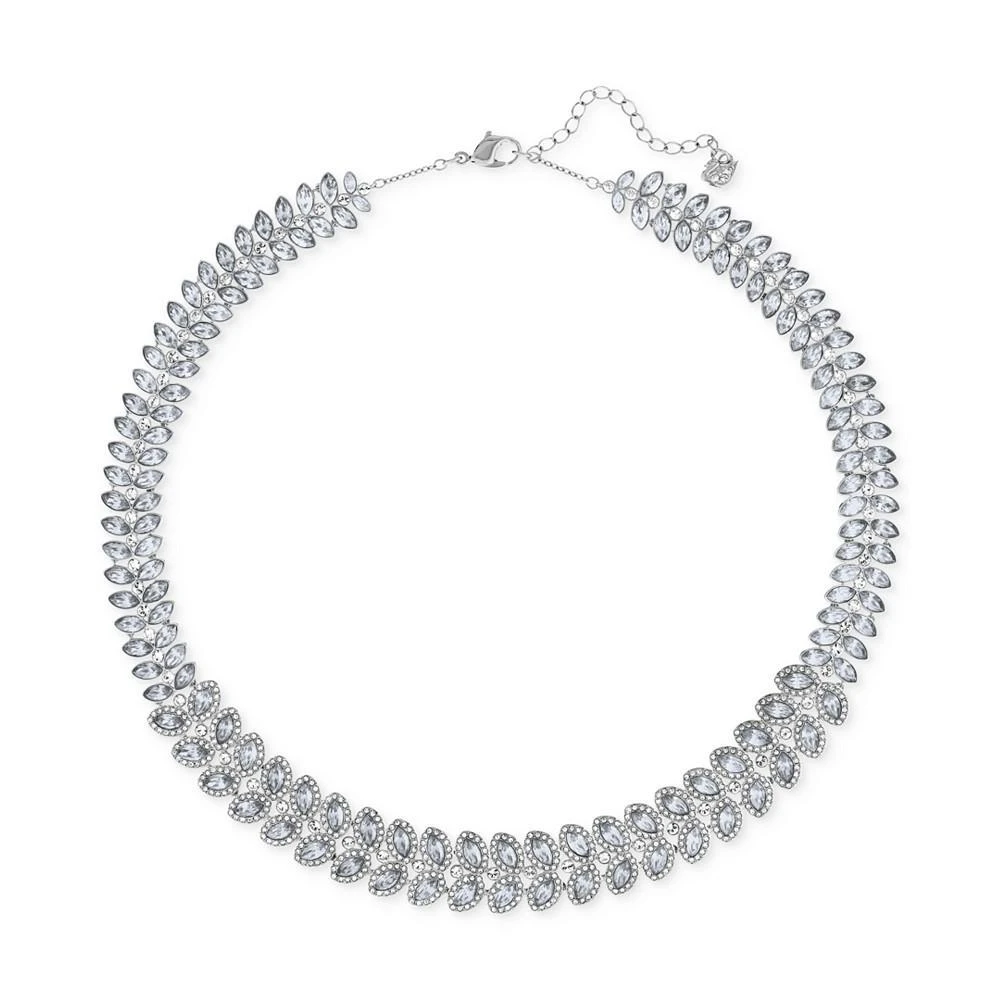 商品Swarovski|Baron Rhodium-Tone All-Around Crystal Necklace,价格¥3176,第1张图片
