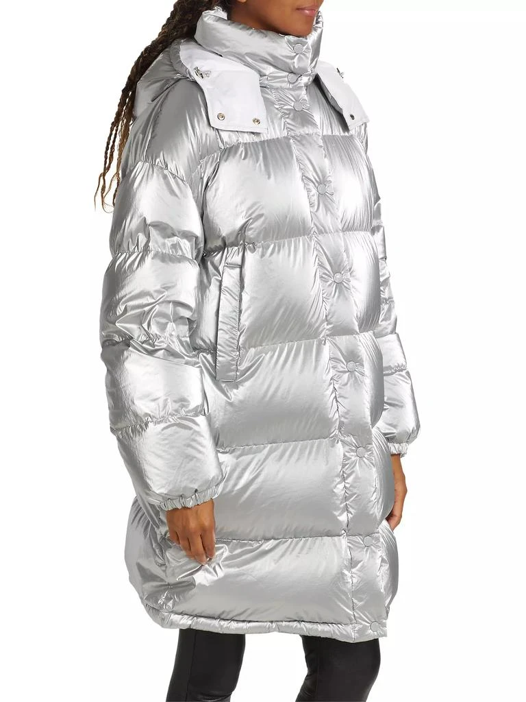 商品Moncler|Mainline Gaou Metallic Down Parka,价格¥17825,第4张图片详细描述