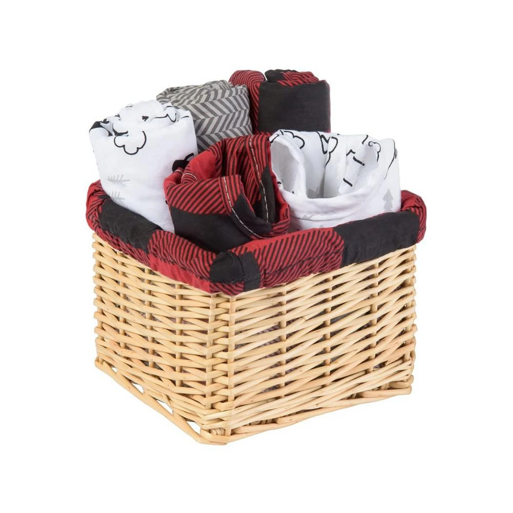 商品Trend Lab|Lumberjack Moose Gift Basket, Set of 7,价格¥135,第1张图片