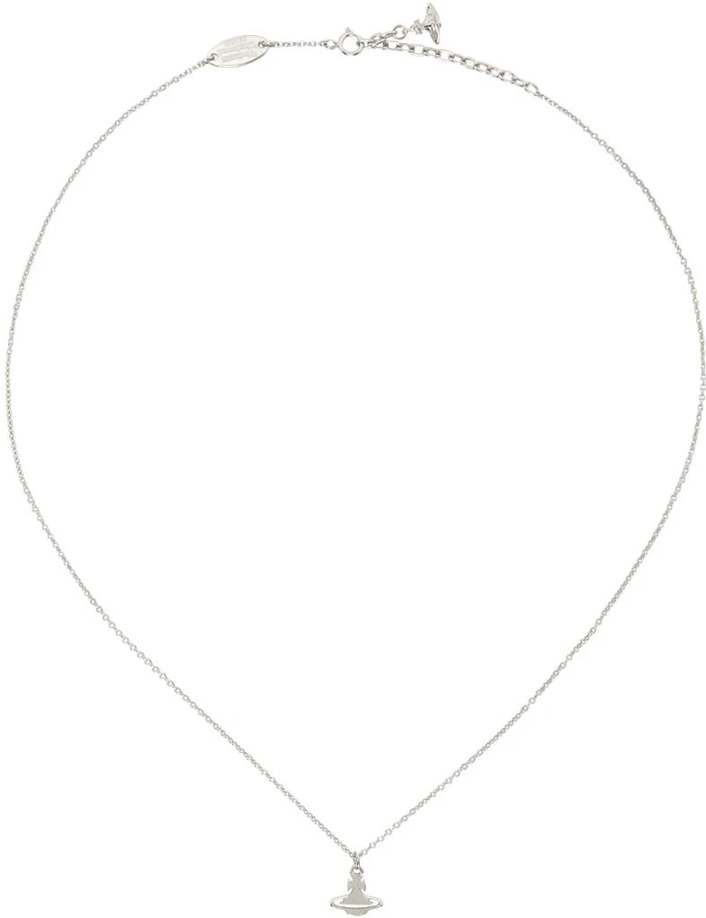 商品Vivienne Westwood|Silver London Orb Pendant Necklace,价格¥1220,第1张图片