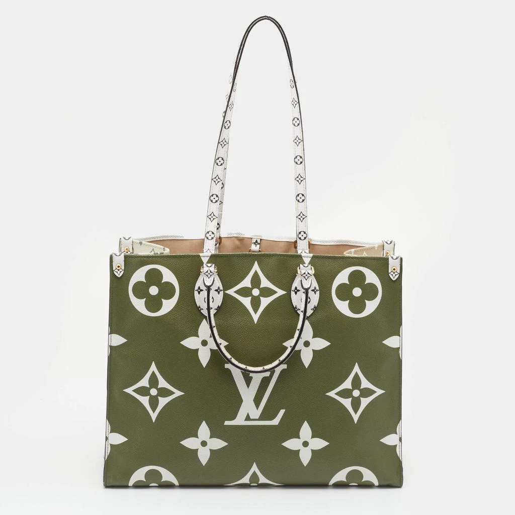 商品[二手商品] Louis Vuitton|Louis Vuitton Multicolor Monogram Giant Canvas Onthego GM Bag,价格¥16743,第4张图片详细描述