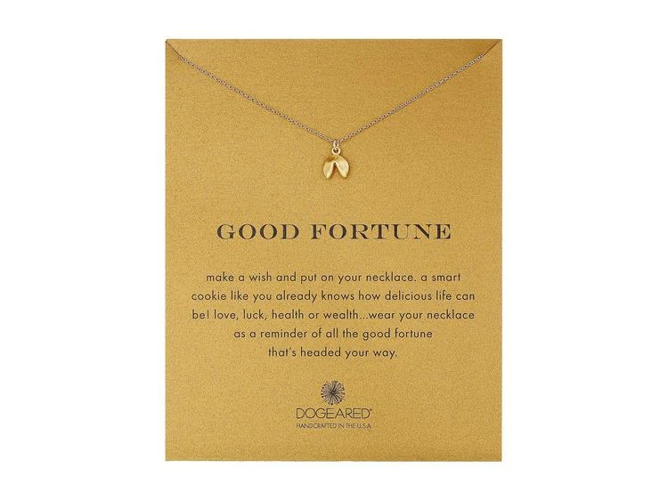 商品Dogeared|Good Fortune Fortune Cookie Reminder Necklace,价格¥369,第1张图片