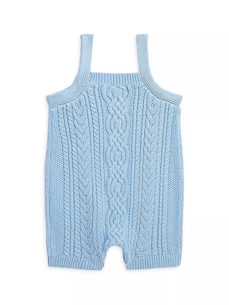 商品Ralph Lauren|Baby Boy's Cable-Knit Overalls,价格¥485,第2张图片详细描述