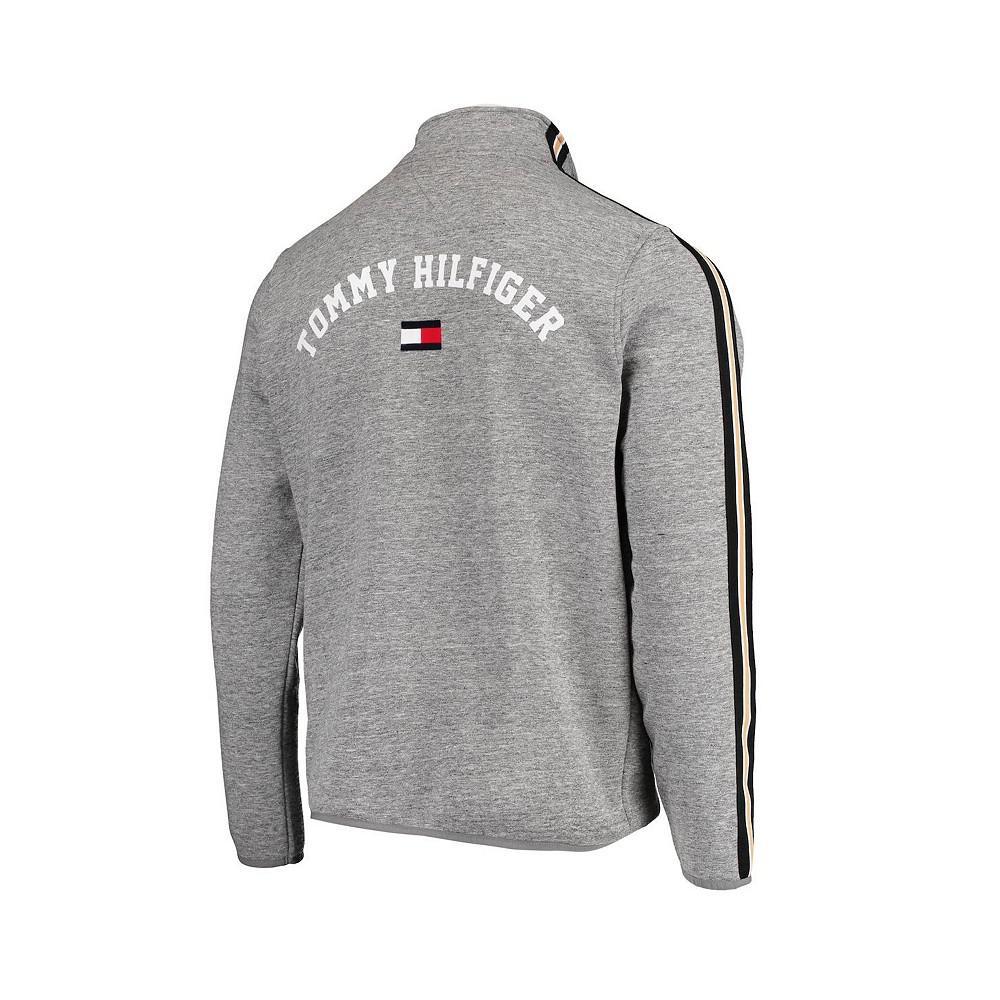 商品Tommy Hilfiger|Men's Heathered Gray Vegas Golden Knights Mario Quarter-Zip Jacket,价格¥669,第6张图片详细描述