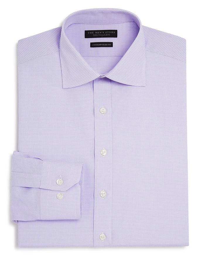 商品The Men's Store at Bloomingdale's|Textured Check Regular Fit Basic Dress Shirt - 100% Exclusive,价格¥355,第1张图片