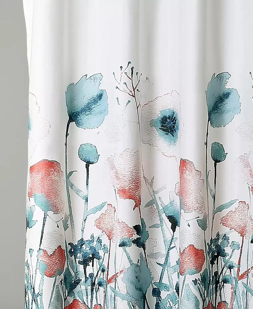 商品Lush Décor|Zuri Flora Shower Curtain, 72" x 72",价格¥290,第2张图片详细描述