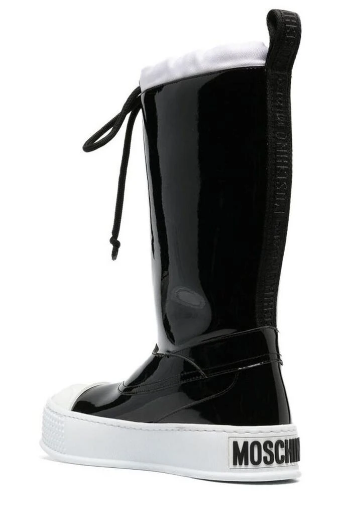 商品Moschino|Moschino Drawstring Glossy Boots,价格¥2400,第3张图片详细描述