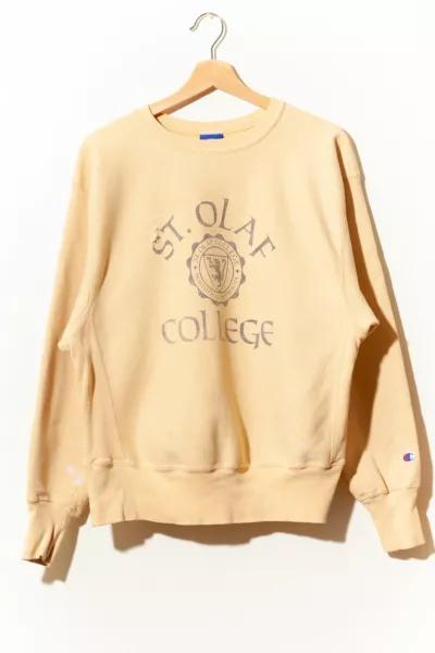 Vintage 1990s Distressed St. Olaf College Champion Weave Sweatshirt商品第1张图片规格展示