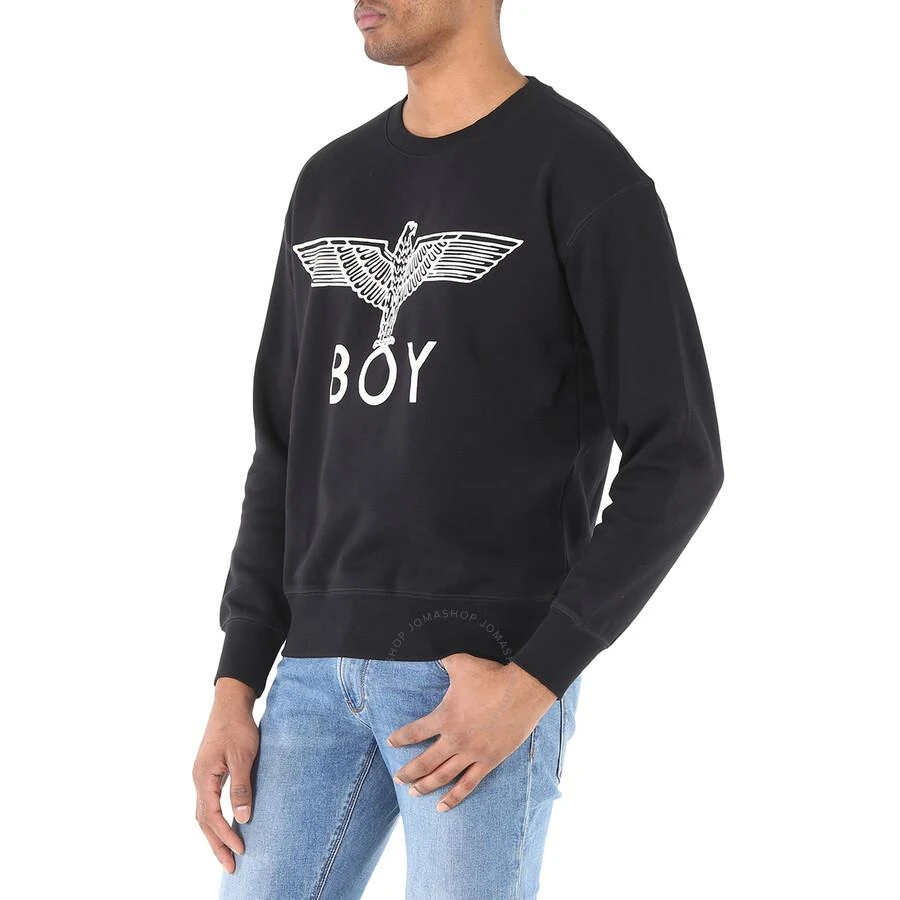 商品BOY LONDON|Men's Black / White Long Sleeve Boy Eagle Sweatshirt,价格¥128,第2张图片详细描述