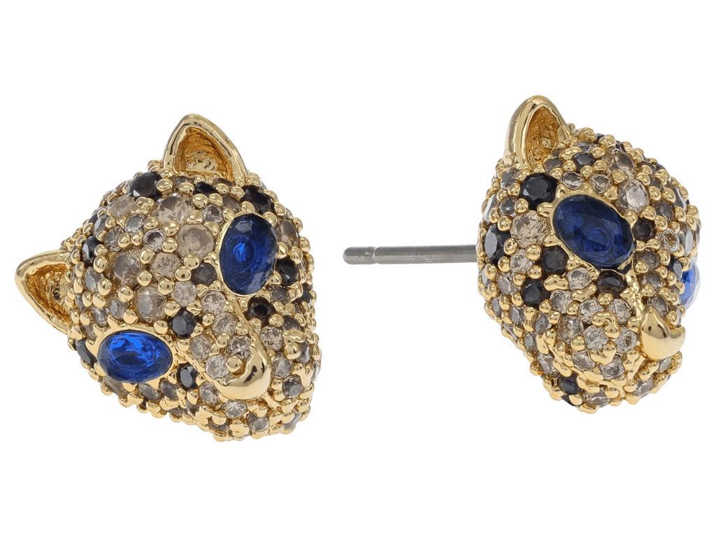 商品Kate Spade|Fierce Leopard Studs Earrings,价格¥425,第1张图片