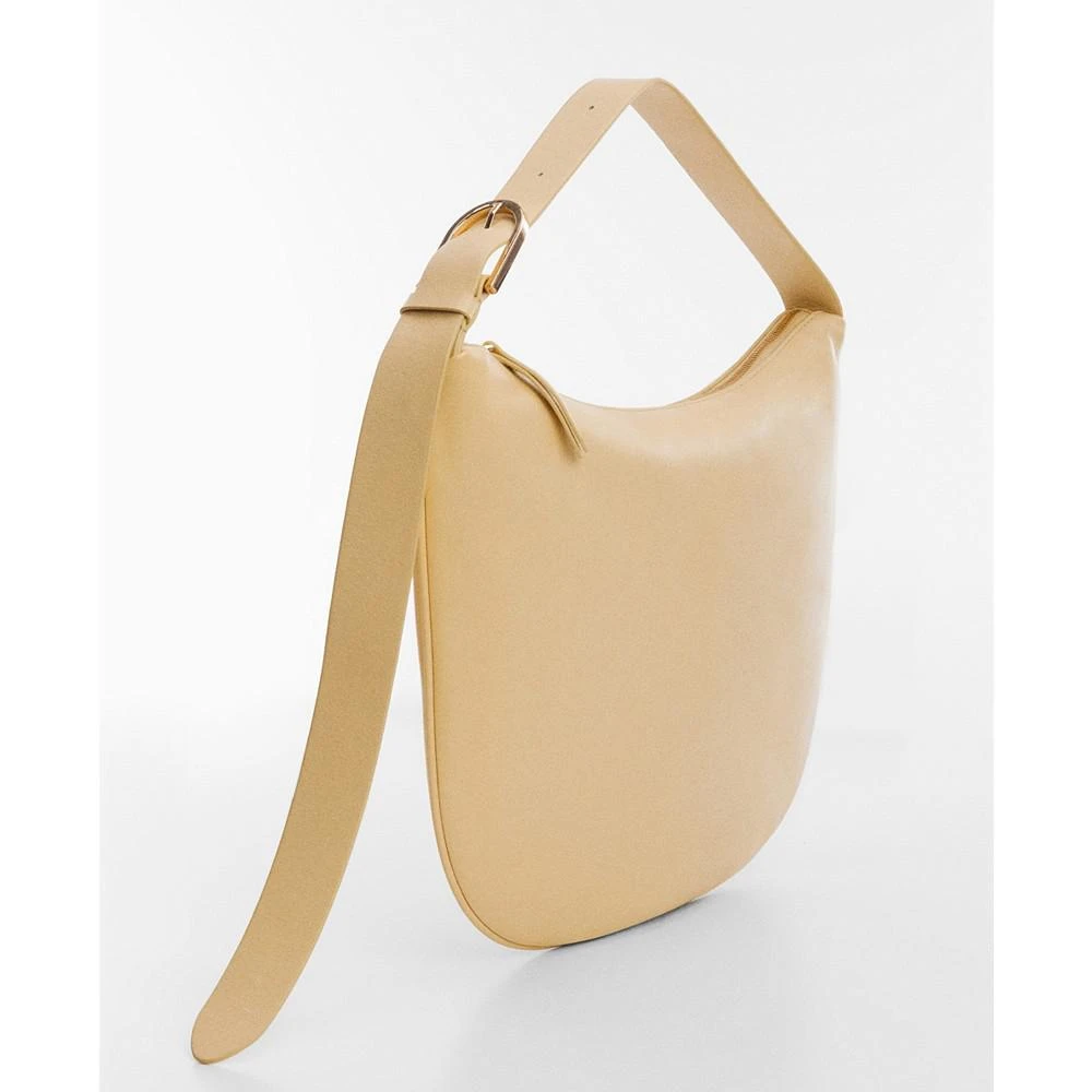 商品Mango|Women's Leather Shoulder Bag,价格¥1202,第5张图片详细描述