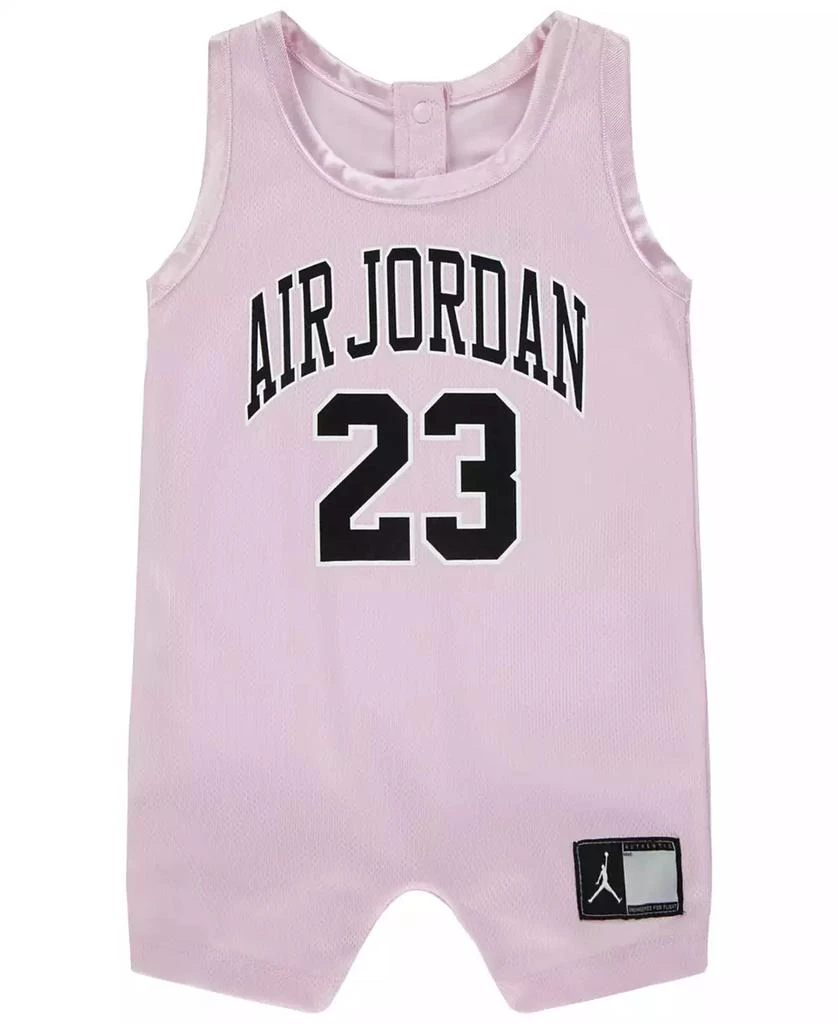 商品Jordan|Baby Boys & Girls Sleeveless Mesh Jersey DNA Romper,价格¥135,第1张图片