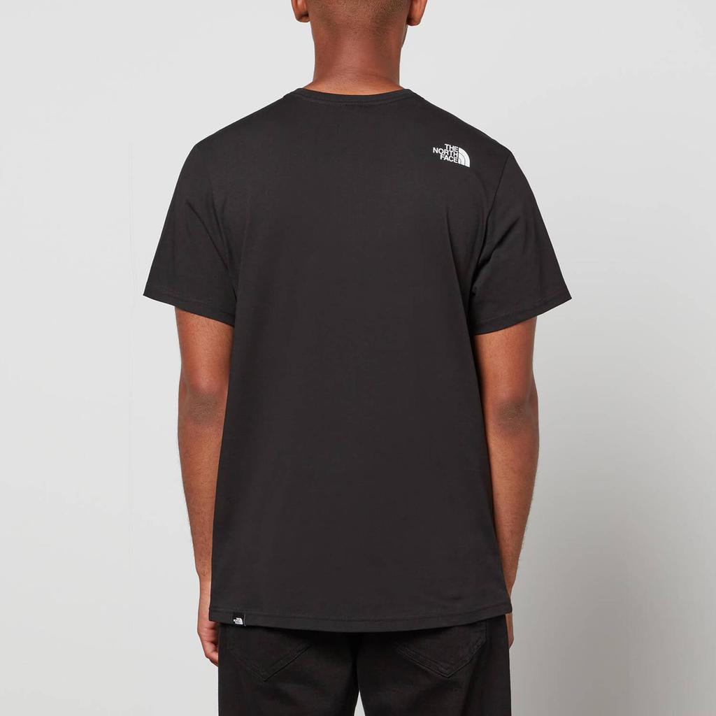 The North Face Men's Short Sleeve Fine T-Shirt - TNF Black商品第2张图片规格展示