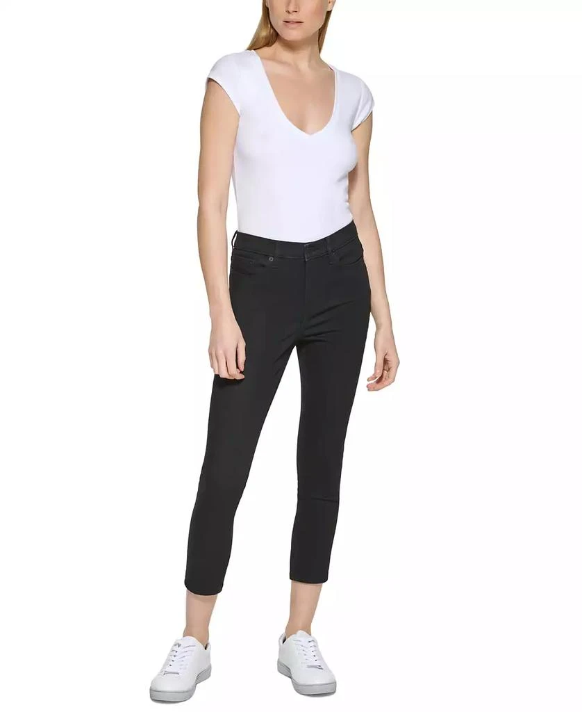 商品Calvin Klein|Petite High Rise 27" Skinny Ankle Jeans,价格¥154,第1张图片