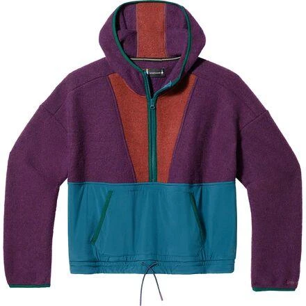 商品SmartWool|Hudson Trail Fleece Cropped Hoodie - Women's,价格¥517,第3张图片详细描述