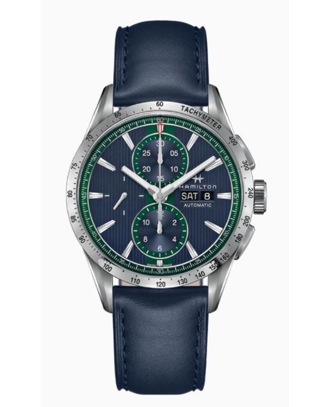 商品Hamilton|Hamilton Broadway Day Date Auto Chrono Men's Watch H43516641,价格¥12096,第1张图片