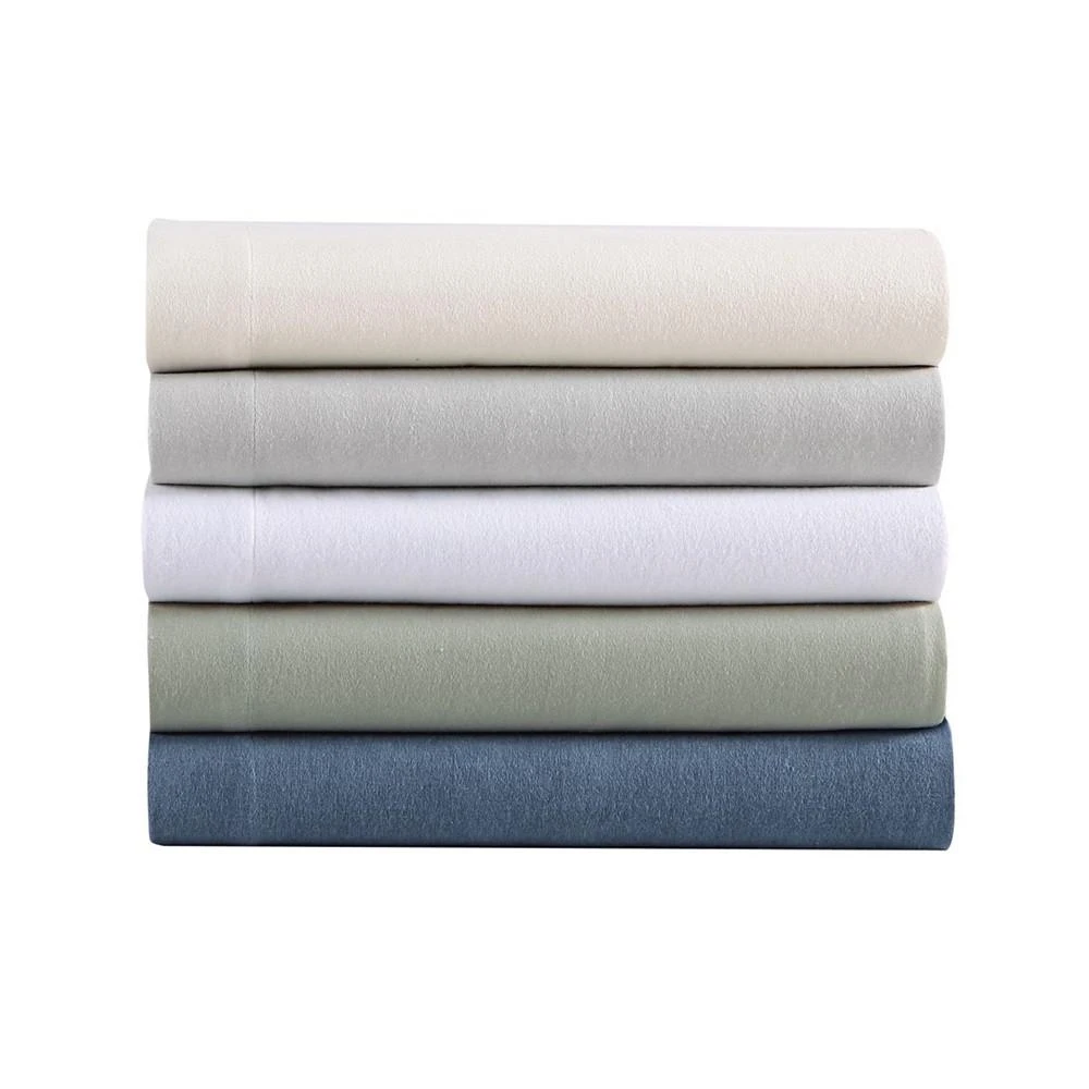 Solid Cotton Flannel 4-Piece Sheet Set 商品