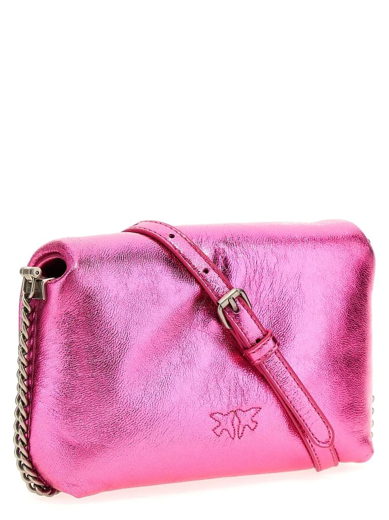 商品PINKO|Love Click Puff Baby Clutch Pink,价格¥1634,第2张图片详细描述