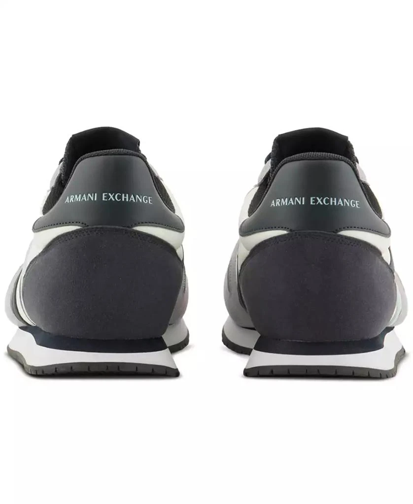 商品Armani Exchange|Men's Rio Logo Sneakers,价格¥898,第3张图片详细描述