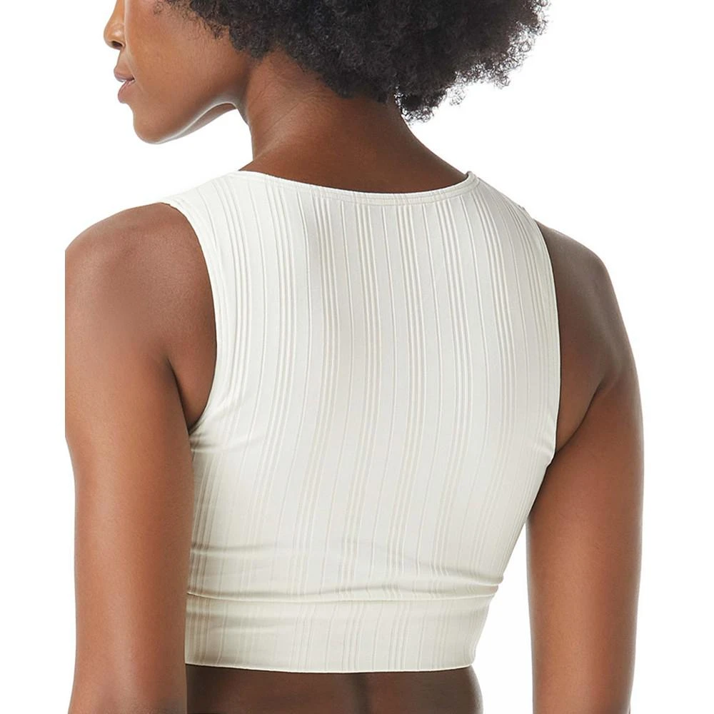 商品Vince Camuto|Ribbed Tie-Front Bikini Top,价格¥419,第2张图片详细描述