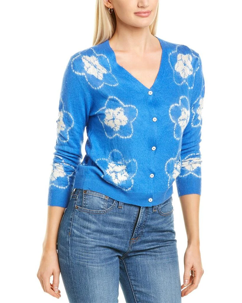 商品SAMANTHA SUNG|Samantha Sung Silk & Cashmere-Blend Cardigan,价格¥461,第1张图片