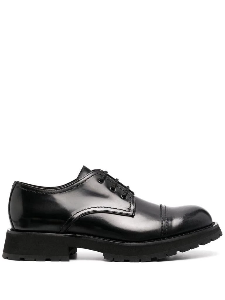 商品Alexander McQueen|ALEXANDER MCQUEEN Chunky sole derby shoes,价格¥4147,第1张图片