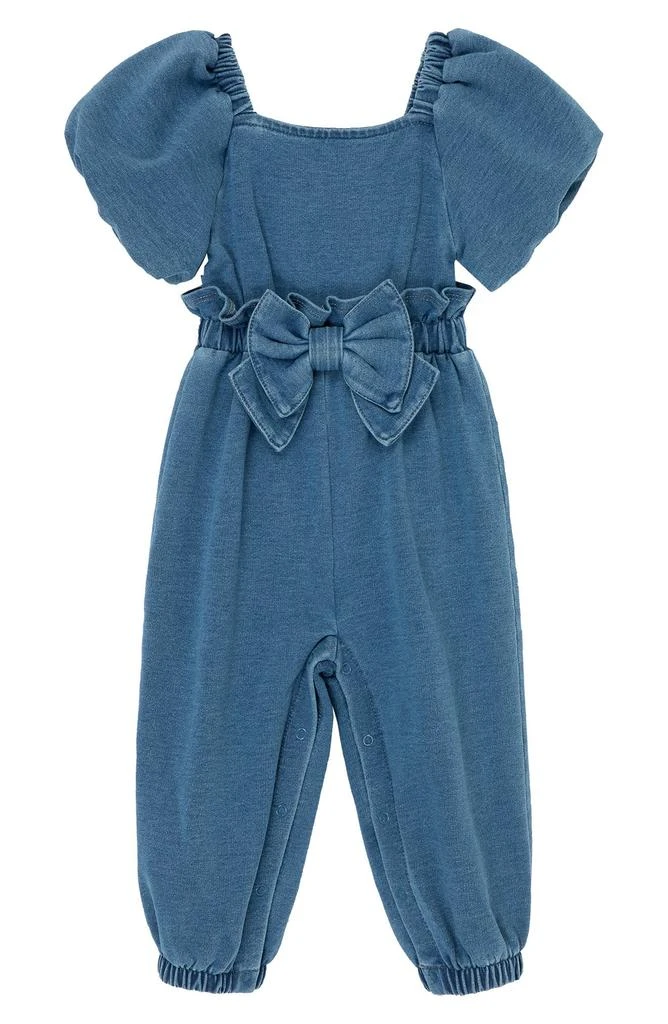 商品Habitual|Puff Sleeve Indigo Knit Jumpsuit,价格¥112,第1张图片