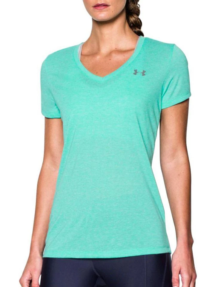商品Under Armour|Threadborne Train Twist V-Neck Tee,价格¥114,第2张图片详细描述