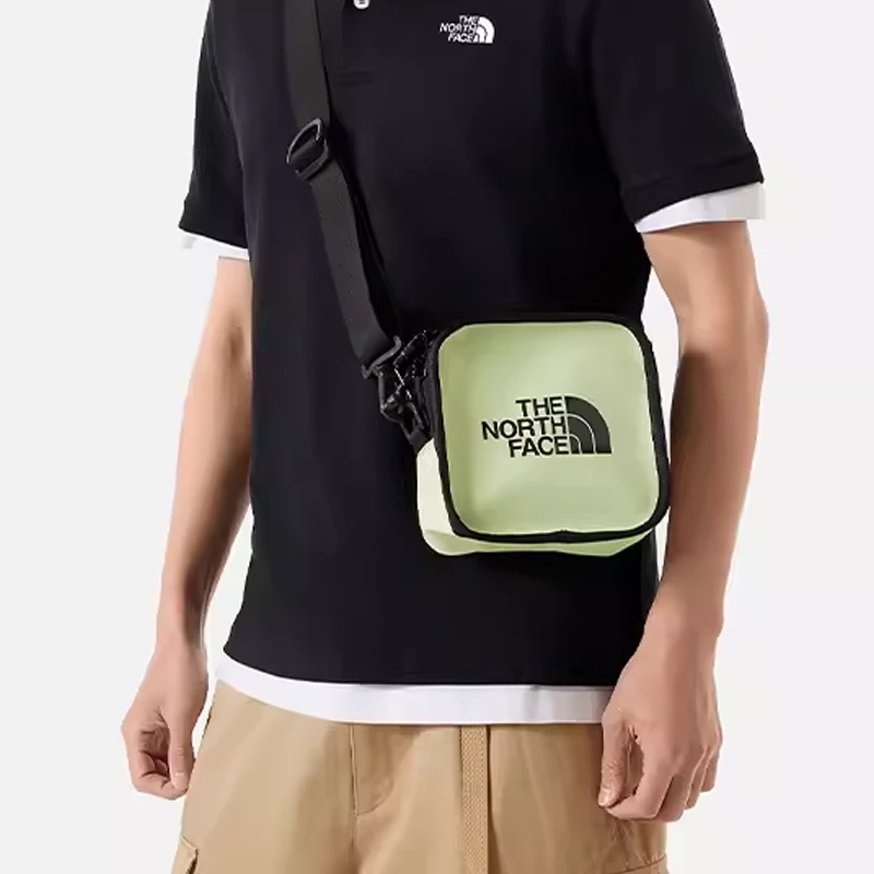 商品[国内直发] The North Face|北面 2.5L 轻巧便捷 防撕裂材质 斜挎单肩包 常规 男女同款情侣款 浅草绿,价格¥589,第6张图片详细描述