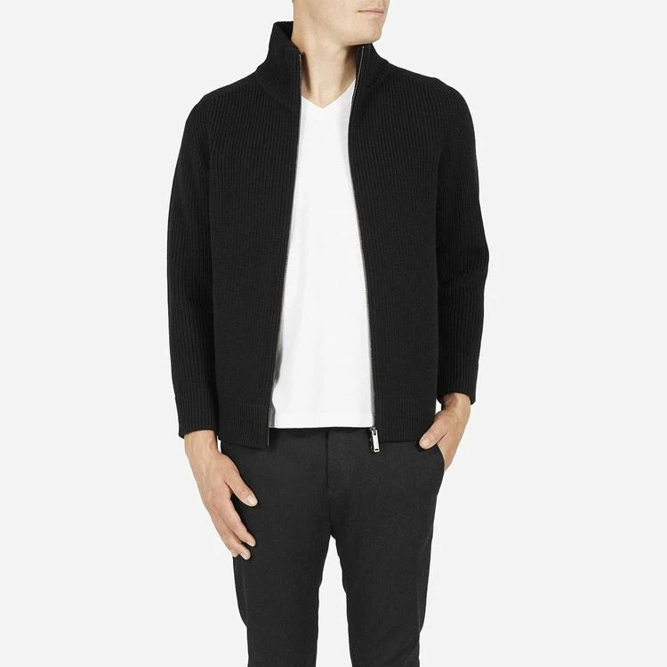 商品Everlane|The Ribbed Zip Cardigan,价格¥822,第4张图片详细描述