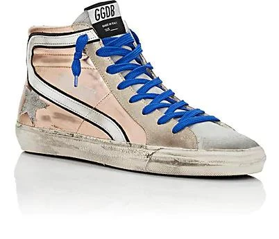 商品Golden Goose|Women's Slide Leather & Suede Sneakers,价格¥2744,第2张图片详细描述