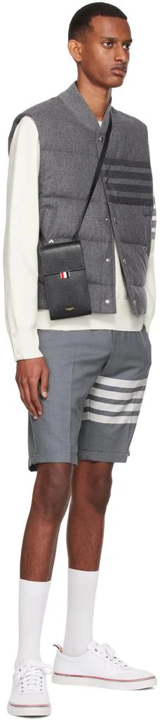 商品Thom Browne|Off-White 4-Bar Sweater,价格¥4654,第4张图片详细描述
