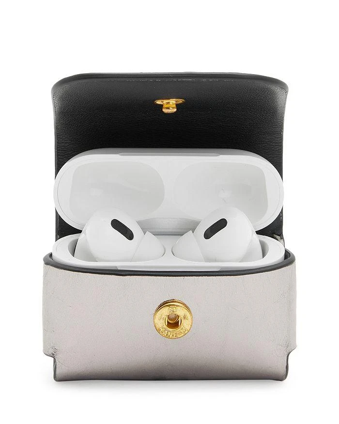 商品ALL SAINTS|Metallic Leather Airpods Case,价格¥277,第2张图片详细描述