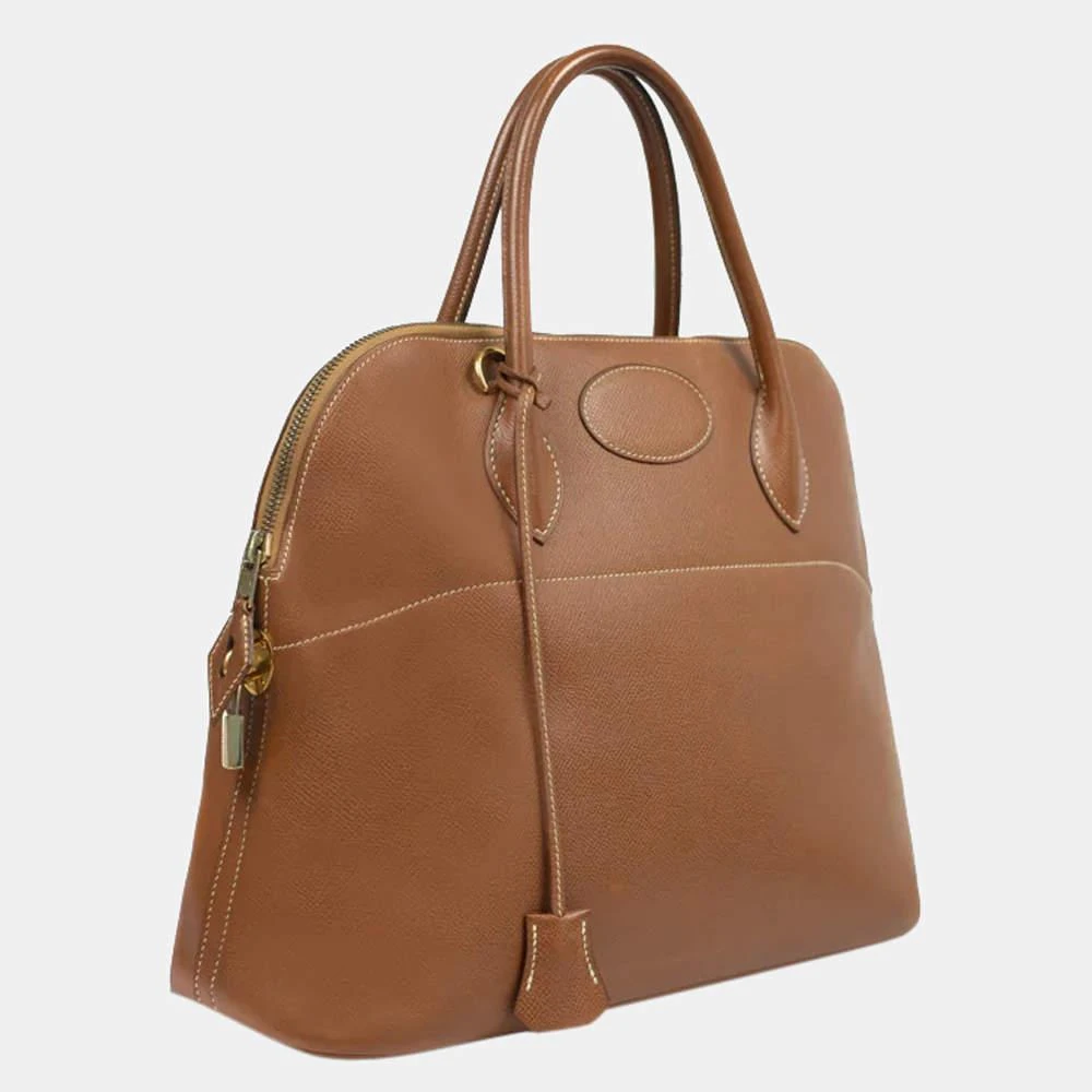 商品[二手商品] Hermes|Hermes Browm Leather Bolide Shoulder bag,价格¥22332,第2张图片详细描述