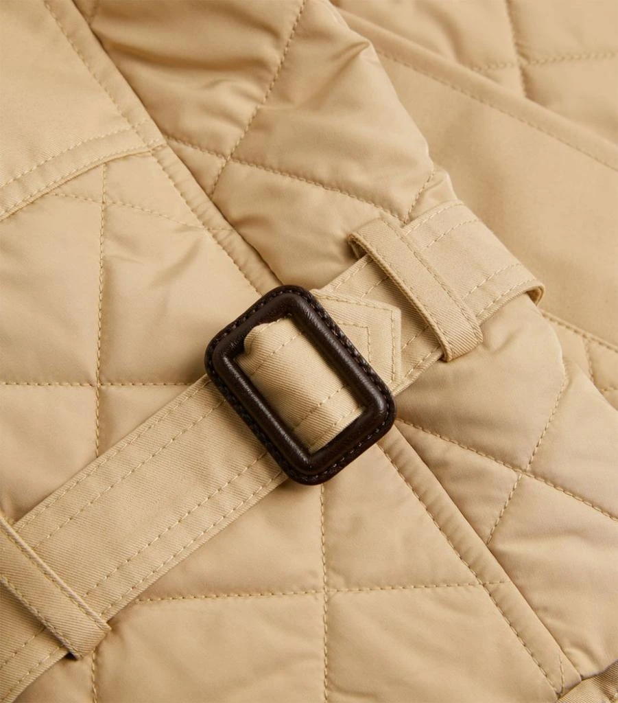 商品Weekend Max Mara|Quilted Trench Coat,价格¥4226,第5张图片详细描述