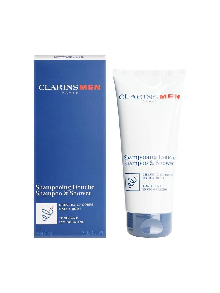 商品Clarins|Clarins Men Shampoo & Shower Invigorating Wash 7 OZ,价格¥158,第1张图片