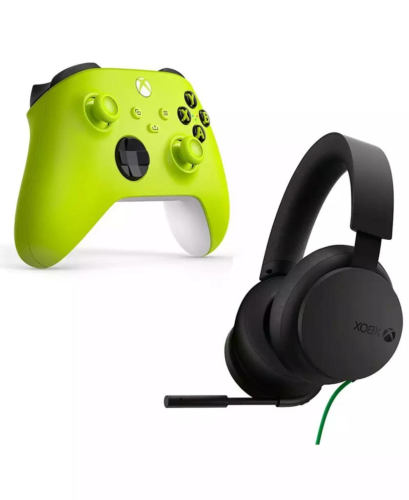 商品Xbox|Series X/S Controller with Universal Wired Headset,价格¥827,第1张图片