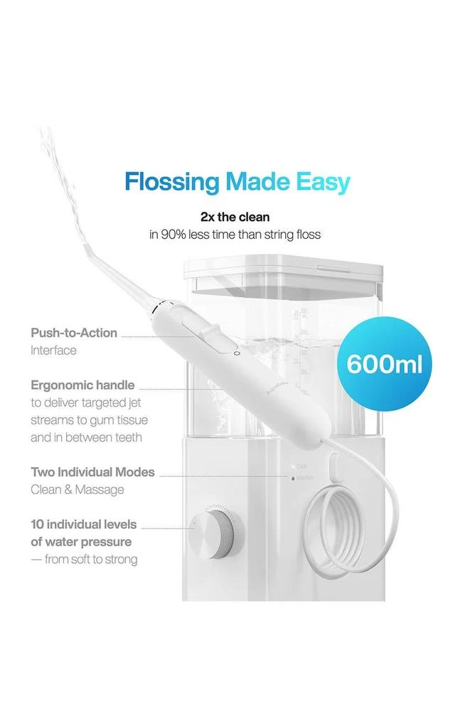 商品AquaSonic|Aqua Flosser Pro - White,价格¥494,第3张图片详细描述