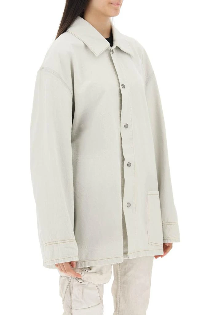 商品MAISON MARGIELA|Maison margiela maxi denim overshirt,价格¥4541,第2张图片详细描述