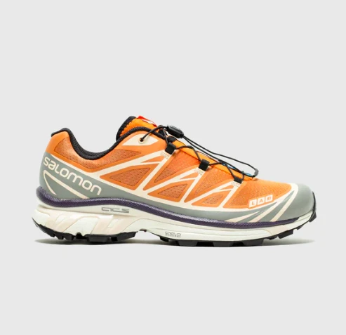 商品Salomon|男款 萨洛蒙 XT-6 ADV 复古跑鞋 棕白色,价格¥1398,第1张图片