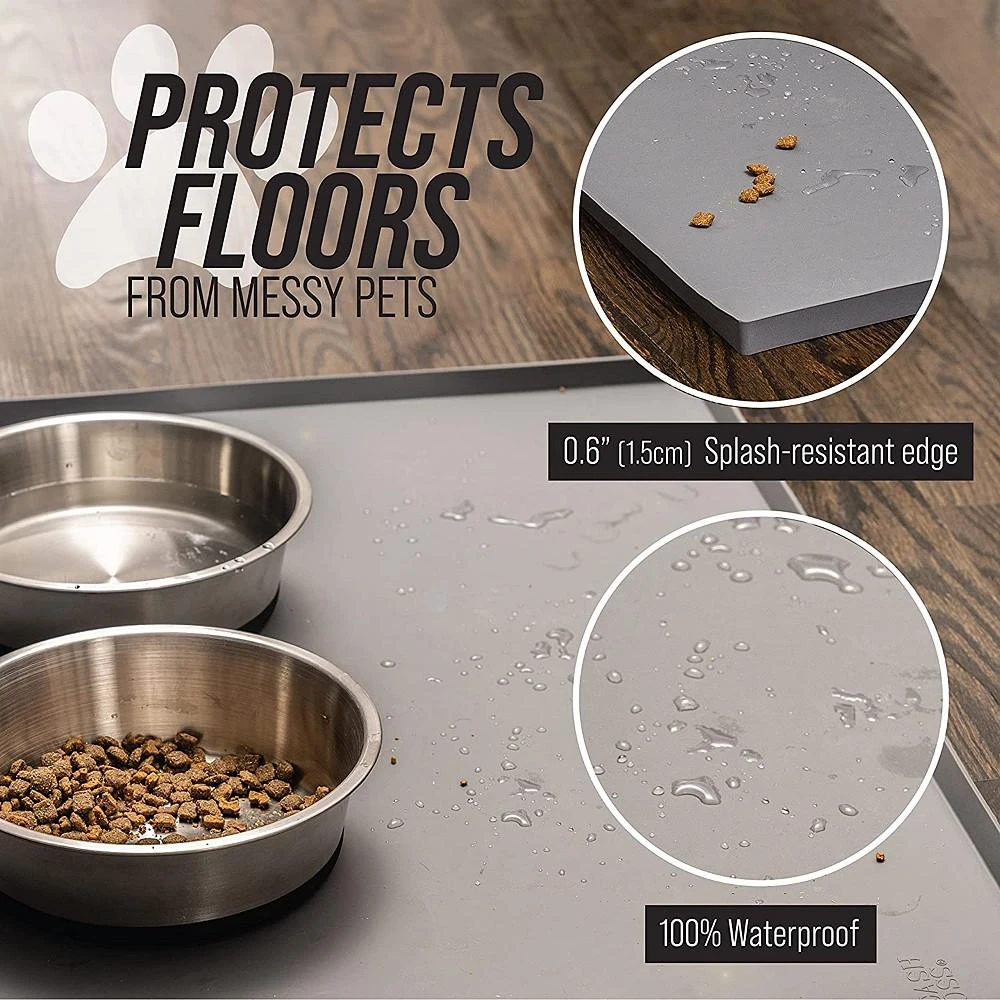 商品Leashboss|XXL Diamond Pet Food Mat,价格¥335,第2张图片详细描述