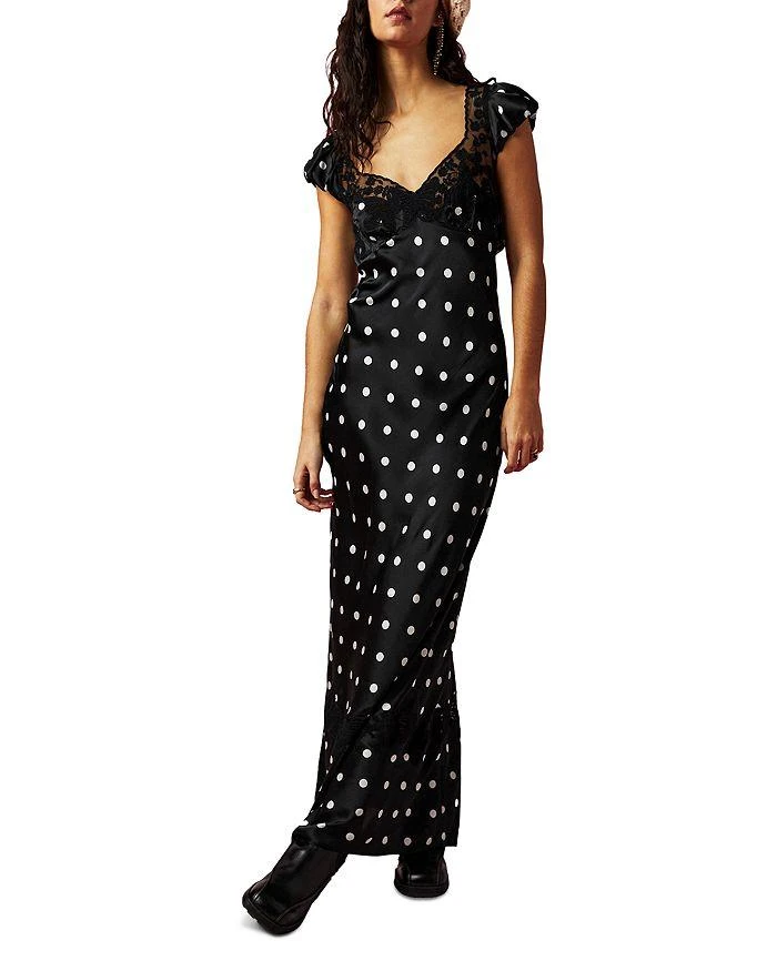 商品Free People|Butterfly Babe Dotted Maxi Dress,价格¥1485,第1张图片