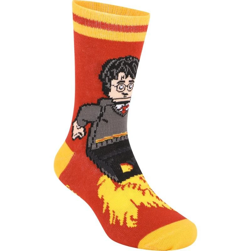 商品LEGO|Harry potter lego socks pack of 3 in dark red cream and navy,价格¥152,第2张图片详细描述