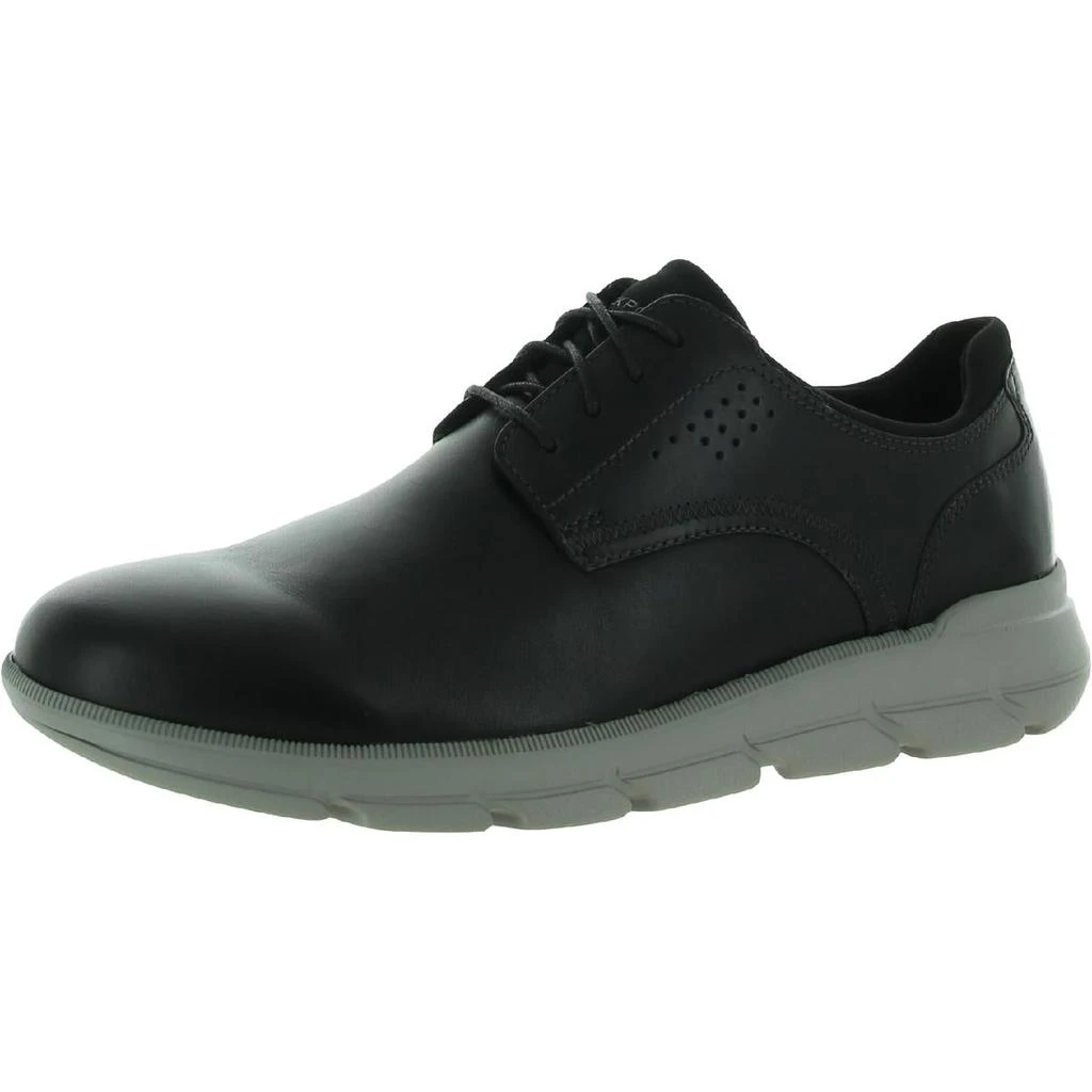 商品Rockport|Rockport Mens Grady Plain Toe Leather Lace Up Derby Shoes,价格¥228,第1张图片