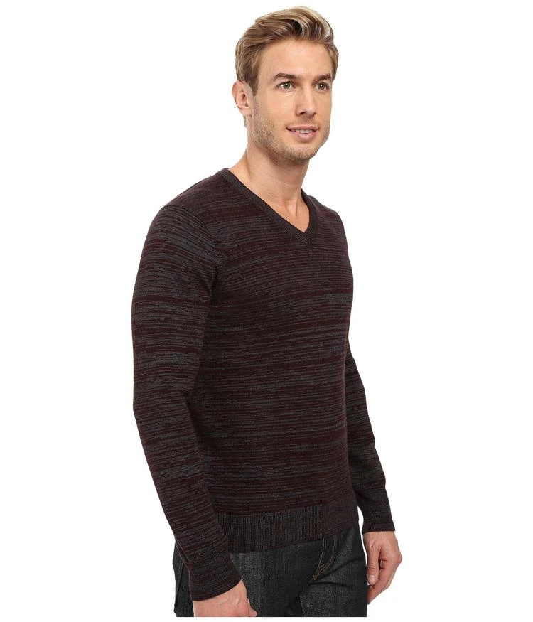 商品Perry Ellis|Perry Ellis Stripe V-Neck Sweater 毛衣,价格¥307,第4张图片详细描述