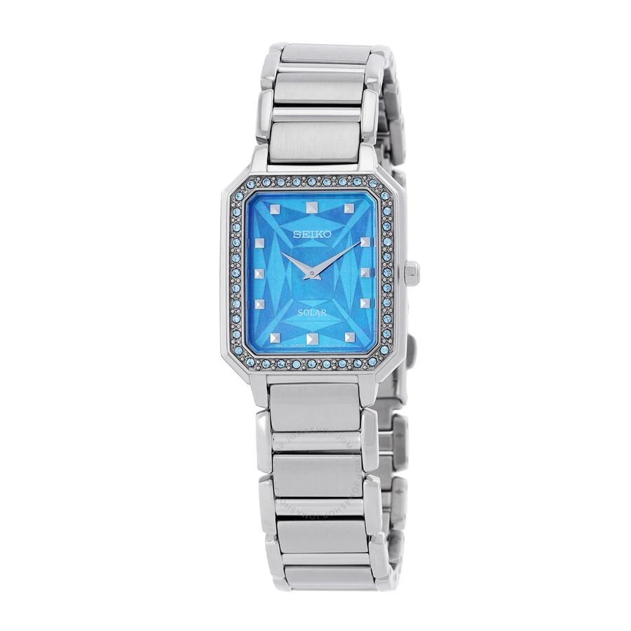 商品Seiko|Essentials Crystal Blue Dial Ladies Watch SUP451P1,价格¥1215,第1张图片