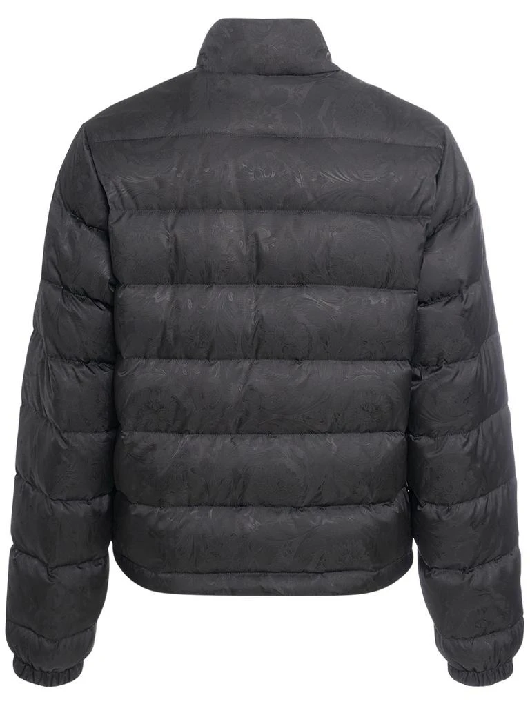 商品Versace|Barocco Jacquard Nylon Down Jacket,价格¥9504,第4张图片详细描述