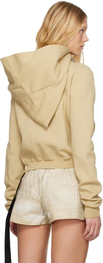商品Rick Owens|Beige Hollywood Mountain Hoodie,价格¥2246,第3张图片详细描述